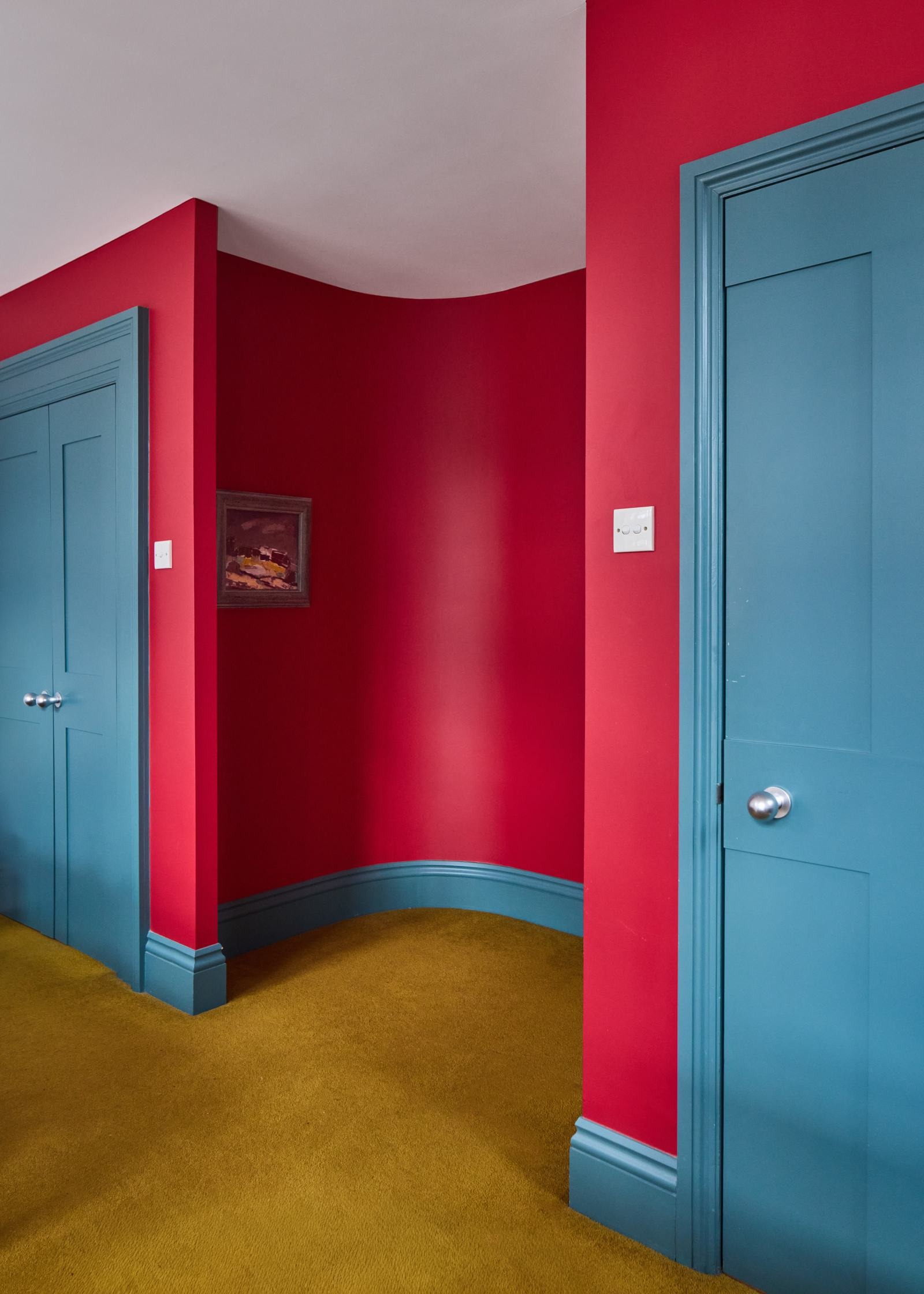 The Blue House in Bethnal Green designed by Sean Griffiths of FAT Architecture