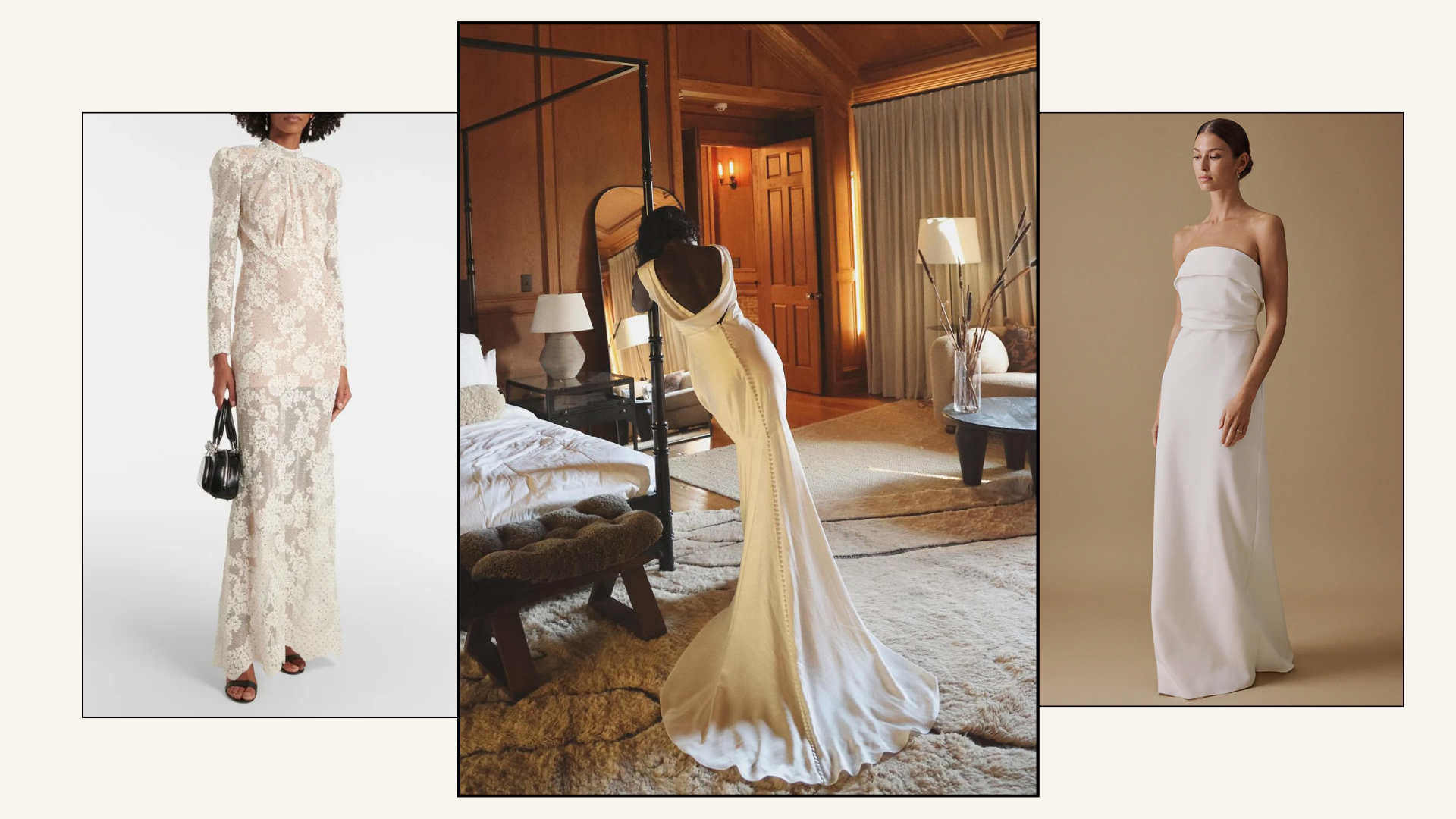 An image of affordable wedding dresses.