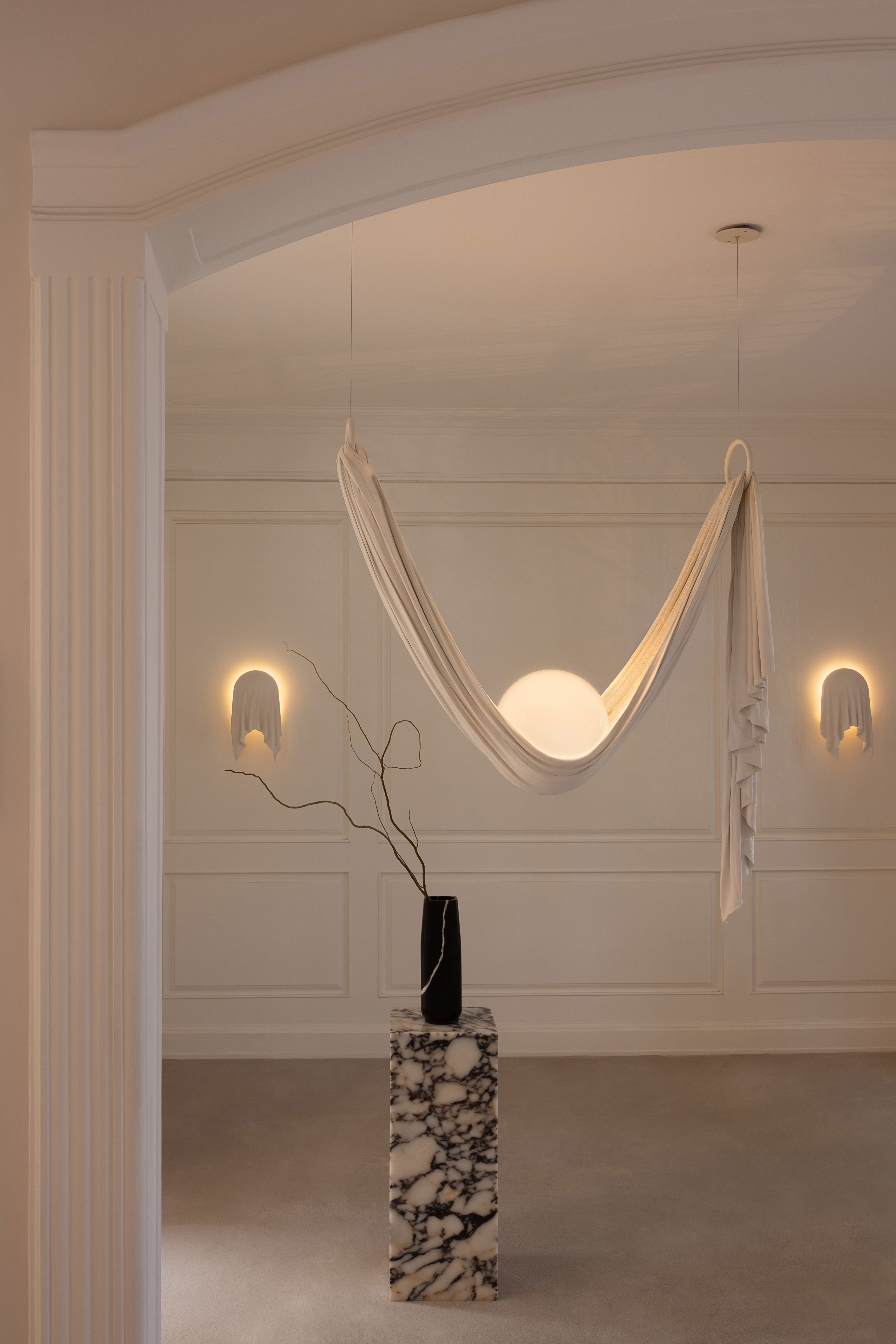 Lee Broom lighting in Mexican Villa