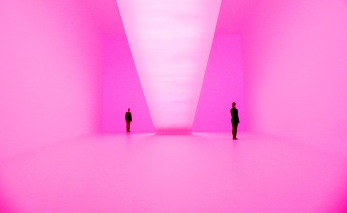 Bridget&#039;s Bardo (Ganzfeld Piece), by James Turrell, 2008