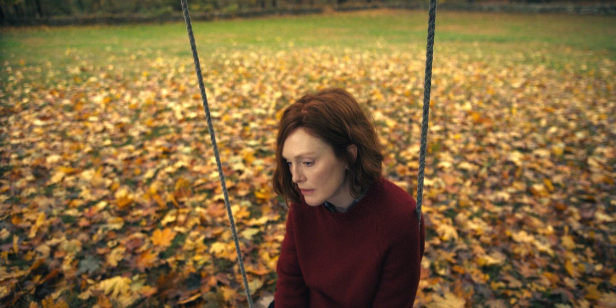Lisey's Story Lisey on swing Julianne Moore