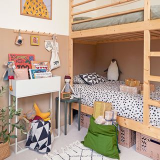 boys bedroom with bunkbed