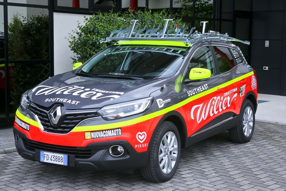 Watch out for the new Wilier Triestina-Southeast team car in the Giro d&rsquo;Italia peloton