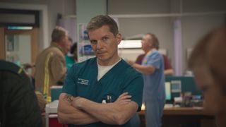 Nigel Harman's Casualty character Max Cristie faces an uncertain future...