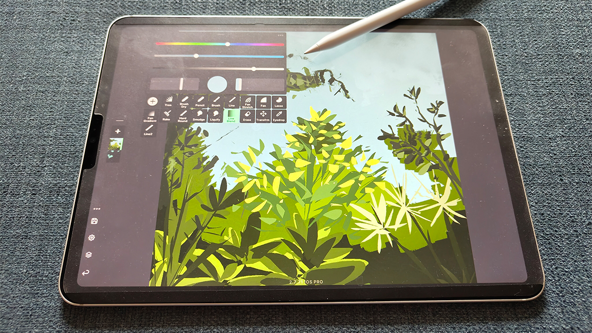 I've found the only digital art app on iPad to wean me off Procreate ...