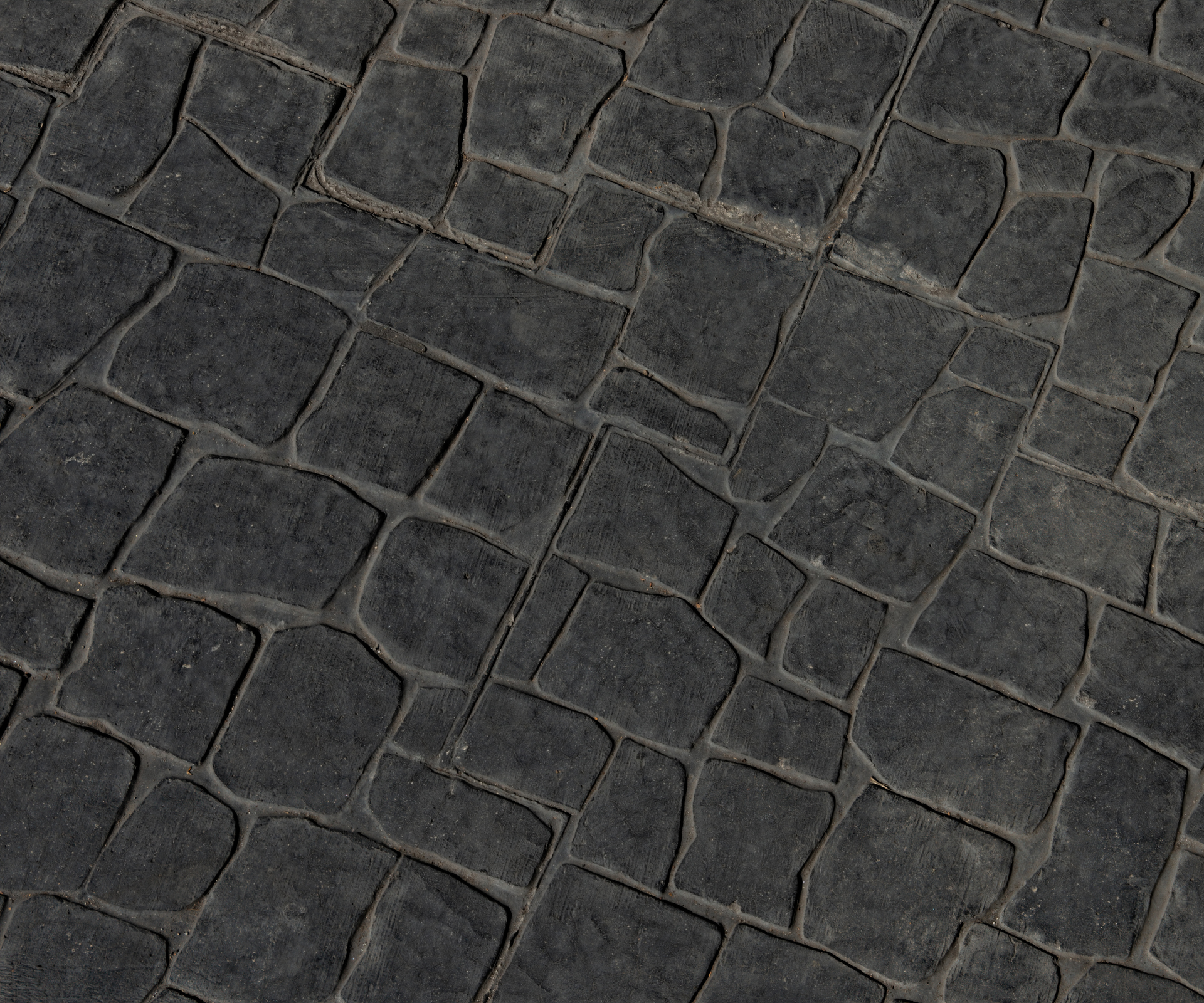 concrete stamped driveway