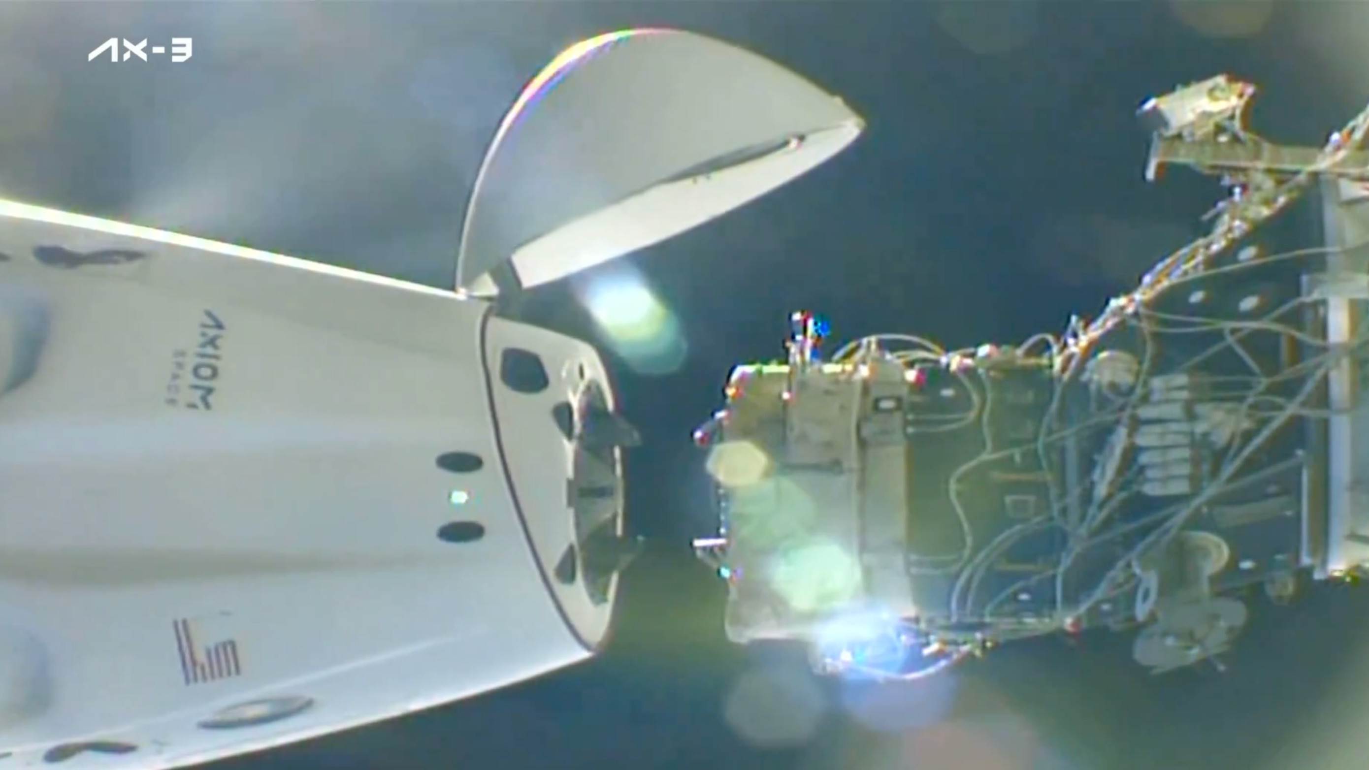Watch private Ax-3 astronauts return to Earth in SpaceX capsule on Feb. 9 (video)