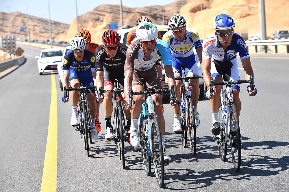 The day's breakaway in Oman