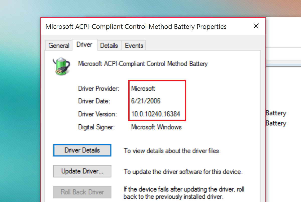 Microsoft c driver