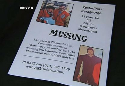 Dozens of volunteers look for missing Ohio State football player with history of concussions