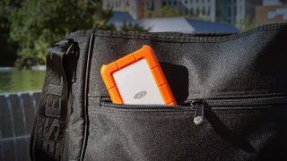 best portable hard drive: LaCie Rugged Mini