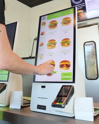 Samsong Kiosks powered by GRUBBRR streamline self-ordering to increase sales.