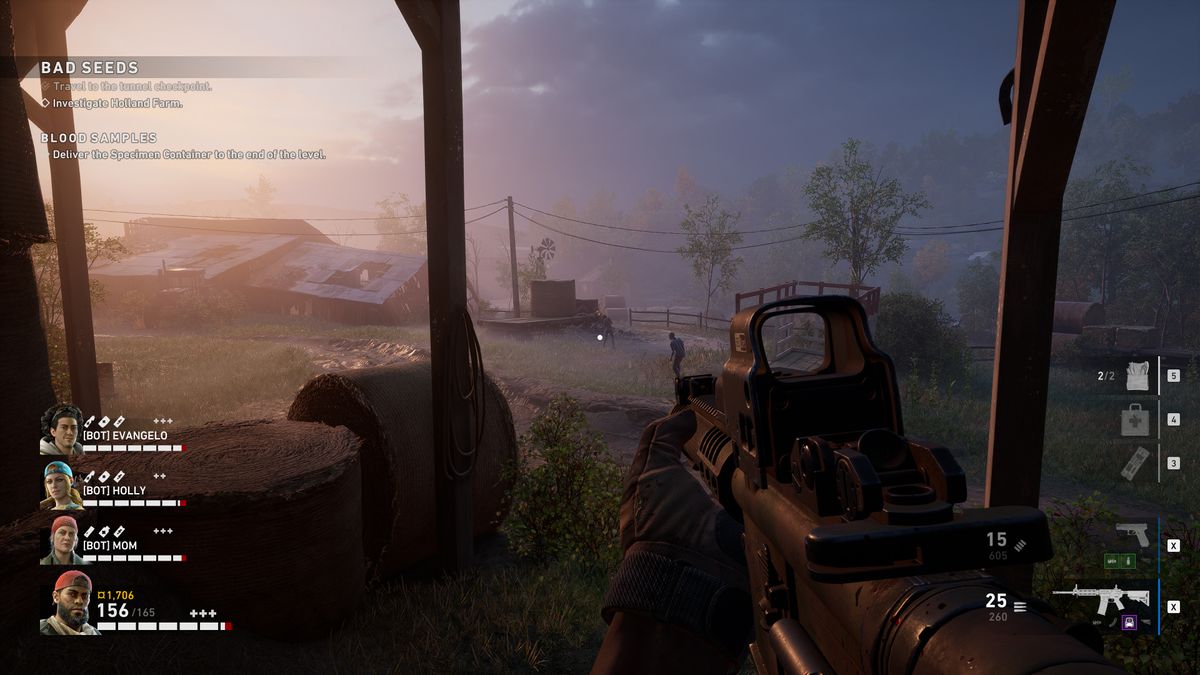 Back 4 Blood settings image quality comparison screenshots