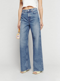 Reformation Carly High Rise Slouchy Wide Leg Jeans,&nbsp;£111 was £148 |&nbsp;Reformation