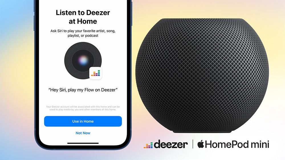 Apple HomePod Deezer