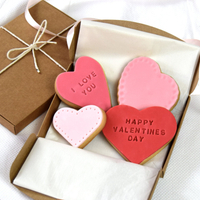 MrsBrownUK Personalised Valentine's Cookie Gift Set | £20 at Etsy