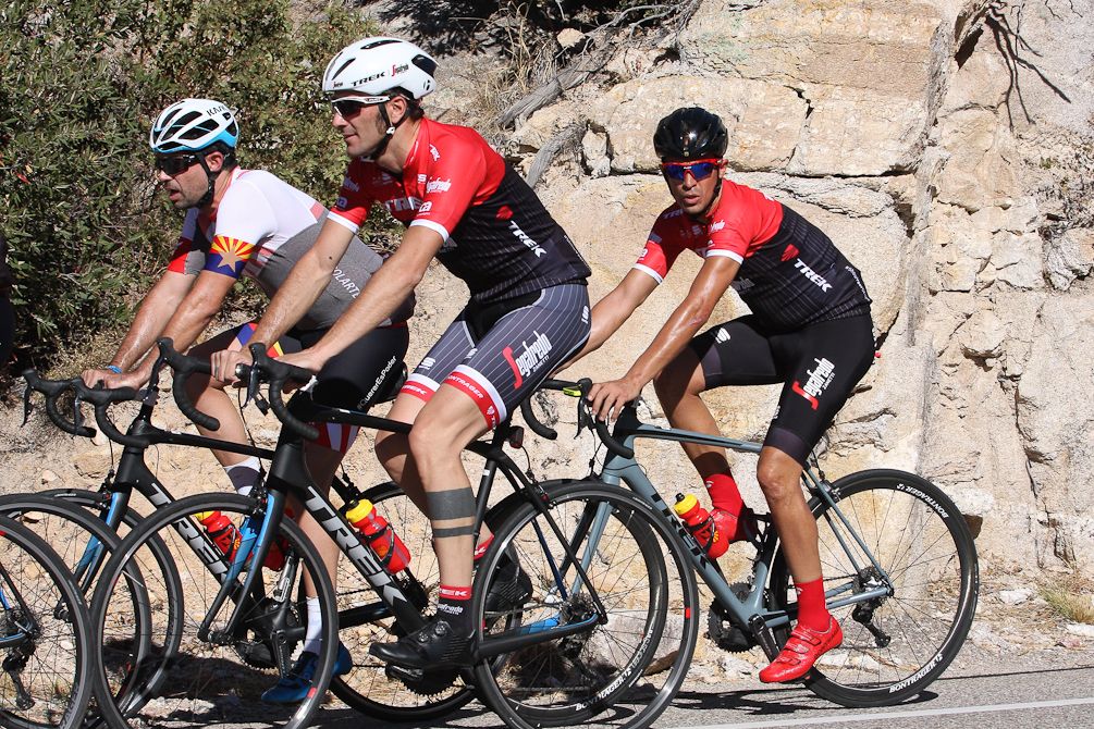 Fran Contador, Ivan Basso and Alberto Contador
