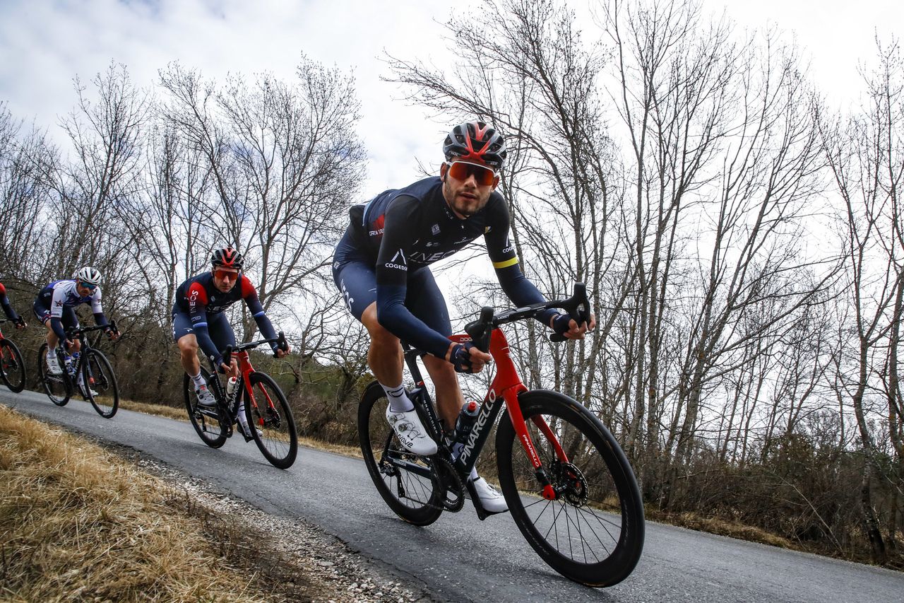 Tour de la Provence 2022 7th Edition 3rd stage Manosque Montagne de Lure 1661 km 13022022 Filippo Ganna ITA INEOS Grenadiers photo Roberto BettiniSprintCyclingAgency2022