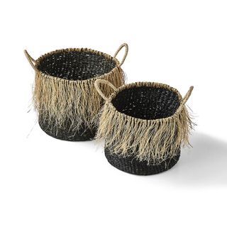 Abigail Ahern Basso black baskets