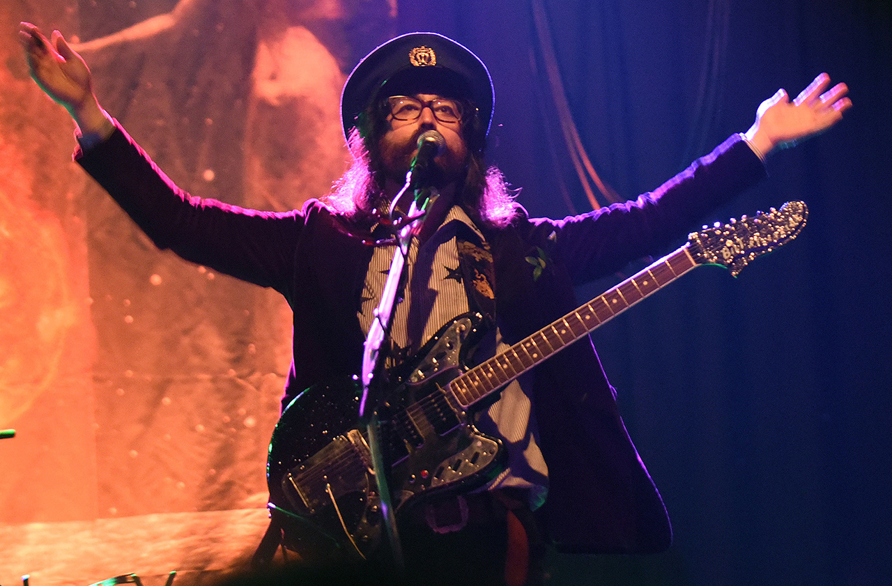 Sean Lennon performs onstage with the Claypool Lennon Delirium at The Georgia Theatre in Athens, Georgia on June 7, 2016
