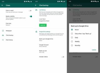 How to back up your WhatsApp chats to Google Drive