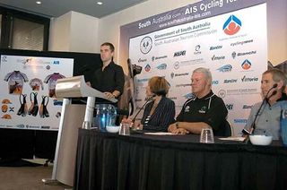 Today's launch of the SouthAustralia.com - AIS Cycling Team