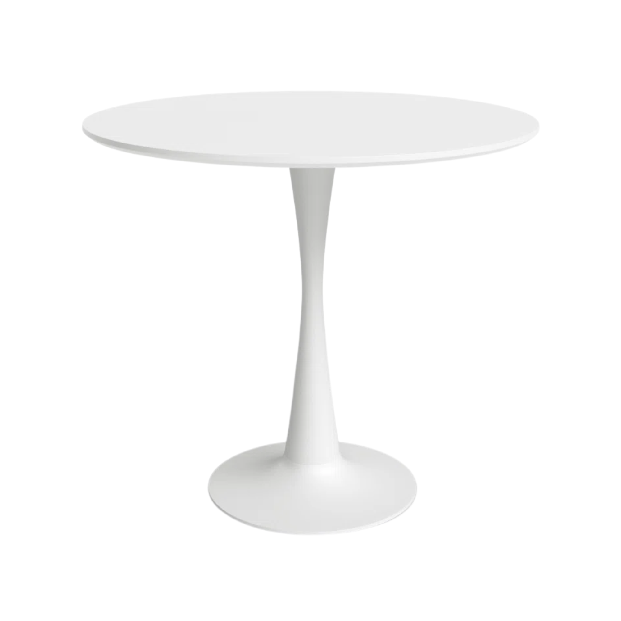 white round table