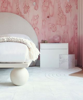 Marble home design: using marble in a bedroom