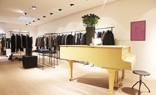 The menswear floor