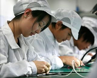 Foxconn workers