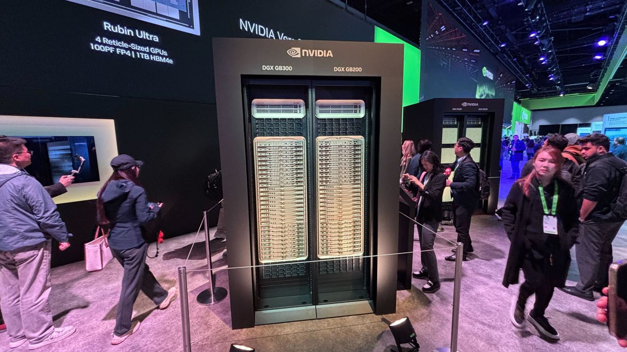 Nvidia Blackwell Ultra B300 racks and servers