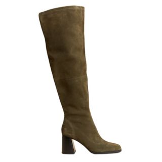 M&S suede knee high boots