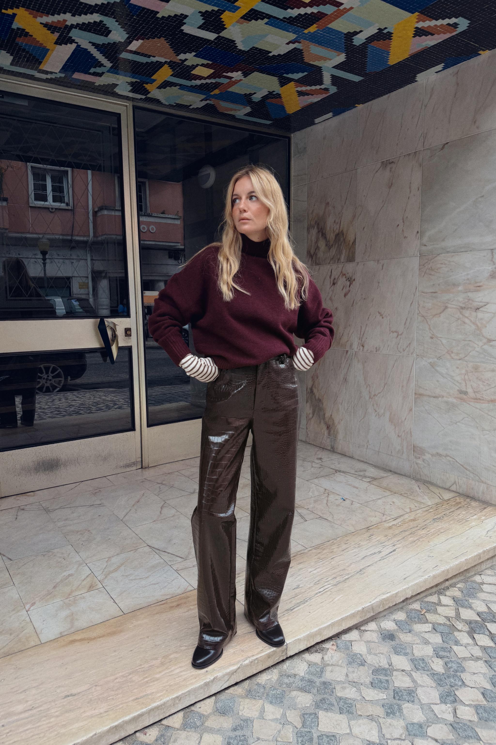 Soft Knit High Neck Jumper