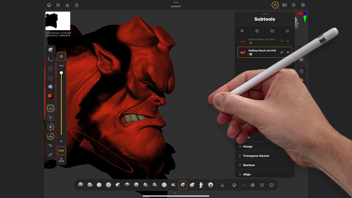 ZBrush for iPad beginner tips