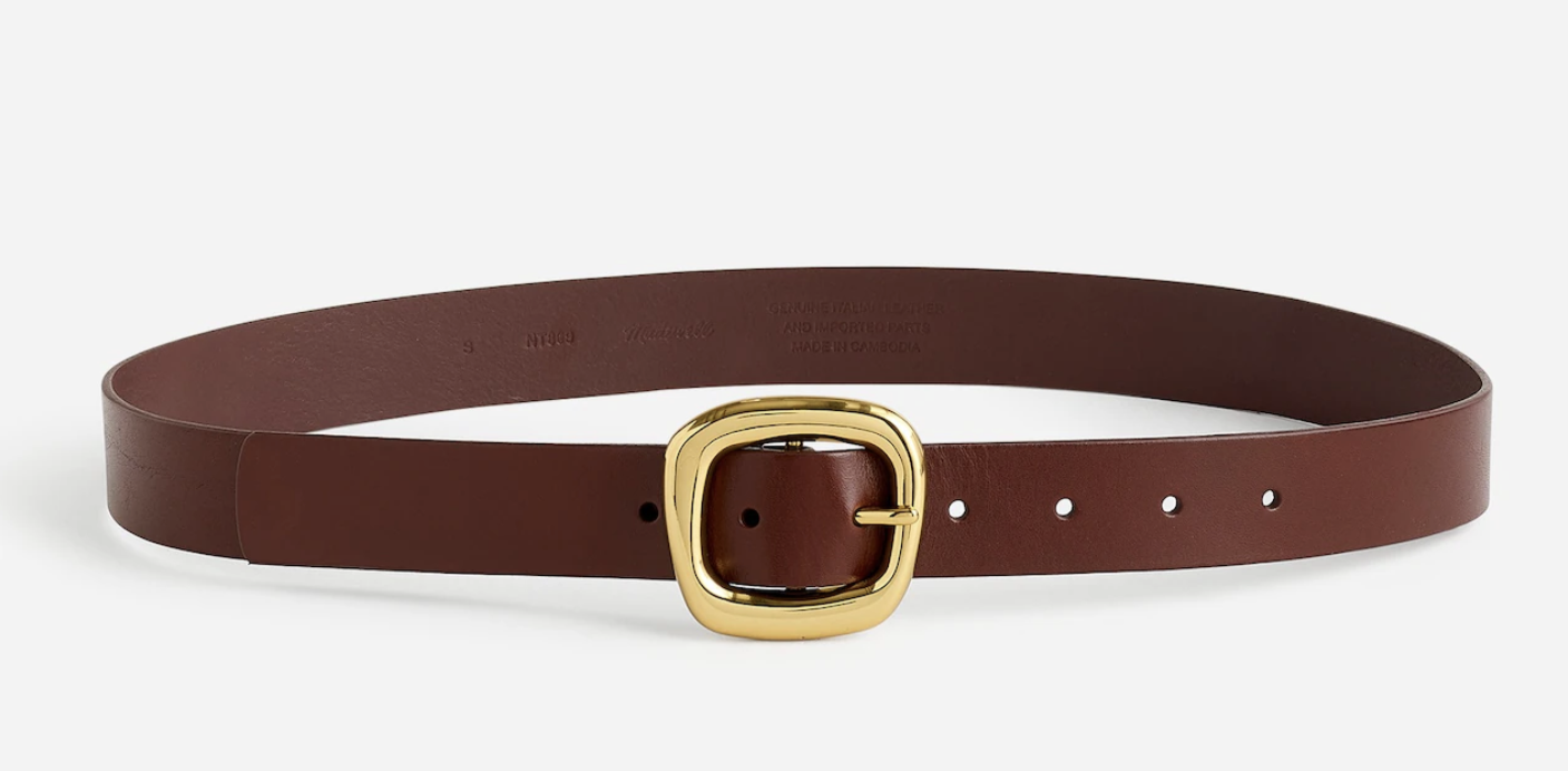 Madewell, Sculptural Buckle Belt