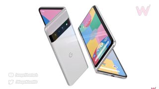 Pixel Fold concept design shows a look similar to the Pixel 6