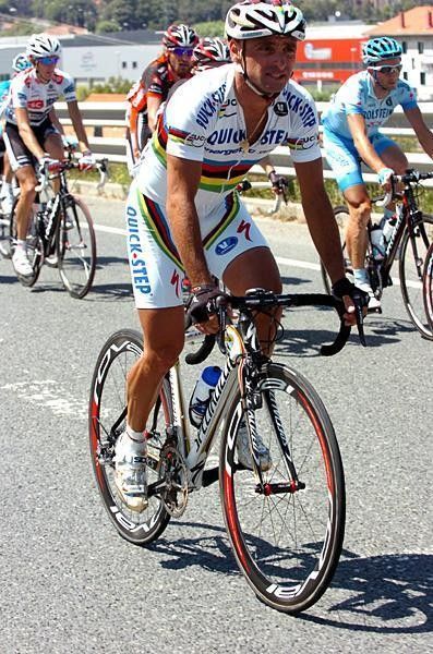 World Champion Paolo Bettini (Quick Step)
