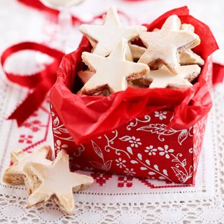 German Cinnamon Star Biscuits