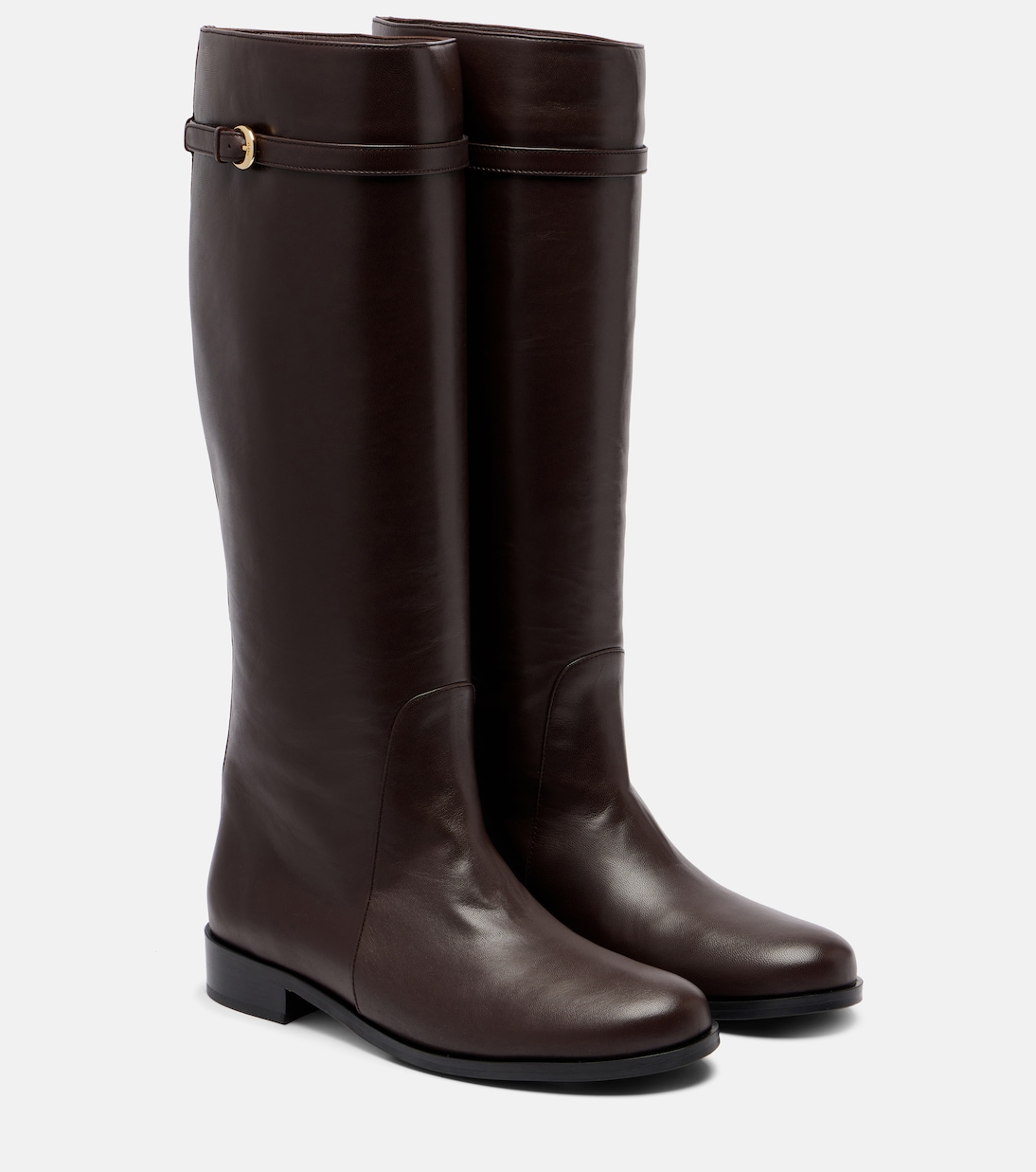 Harlow Leather Knee-High Boots