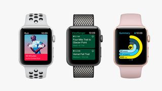 Du kan kombinera Apple Watch 3 med olika armband i olika färger och material.