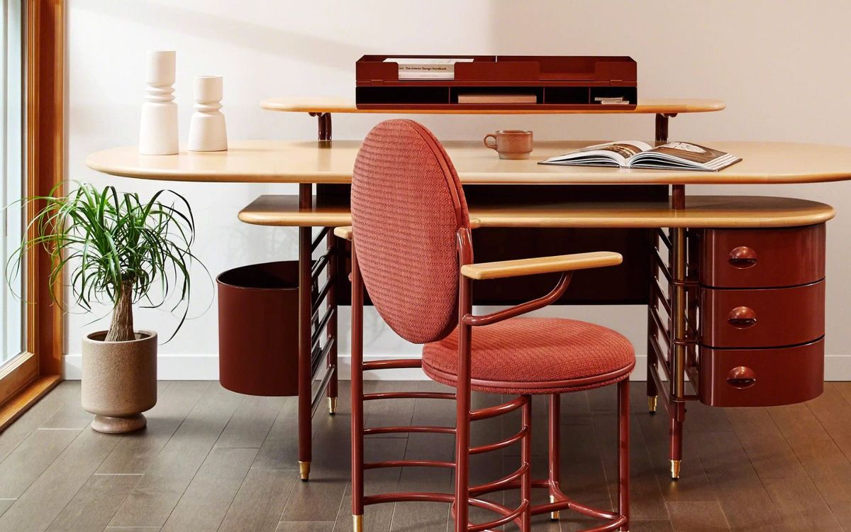 Steelcase has revived Frank Lloyd Wright’s furniture
