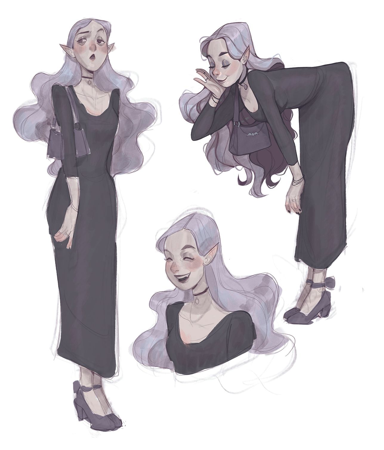 Character art sketches