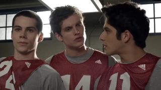 Isaac Lahey (middle) in Teen Wolf.