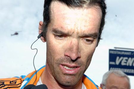 David Millar (Garmin - Transitions) at the finish.