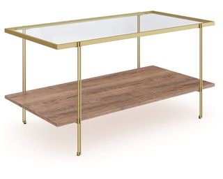 nathan james asher rectangle coffee table - amazon