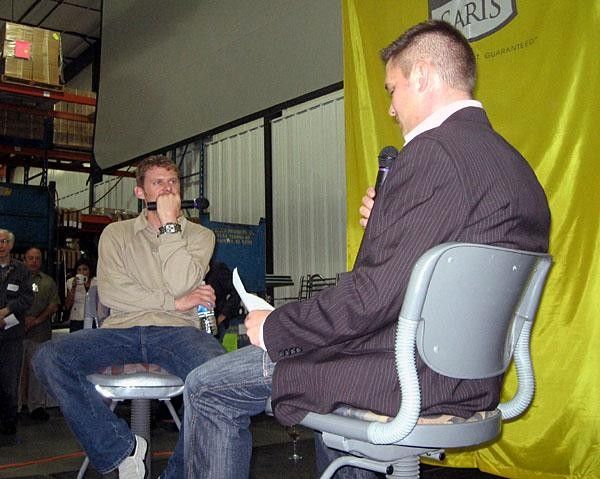 Robb Zbierski and Floyd Landis