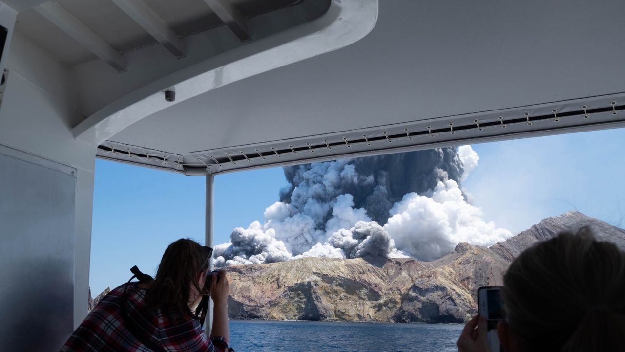 New Zealand volcano