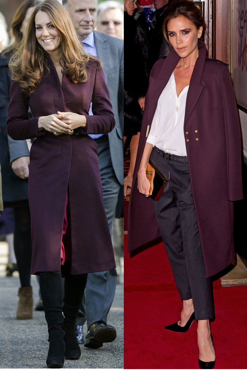 Kate Middleton Victoria Beckham