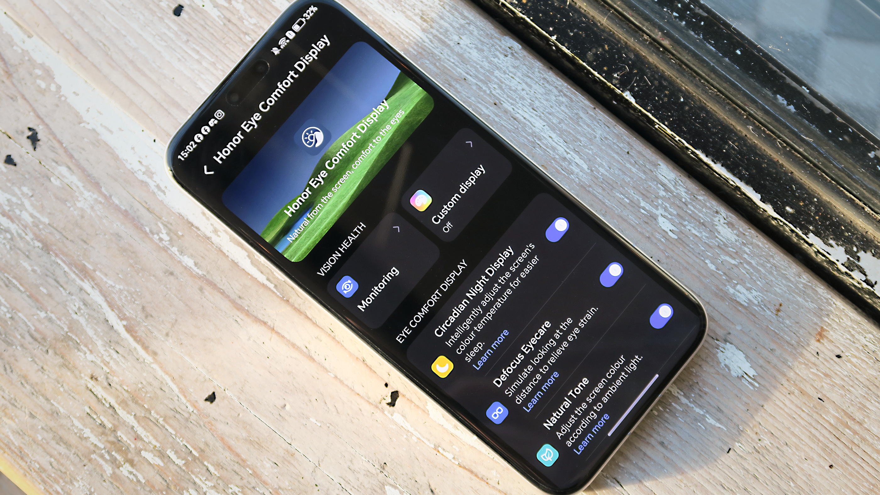 Honor Magic 8 Pro REVIEW T3 Eye Comfort Display setting