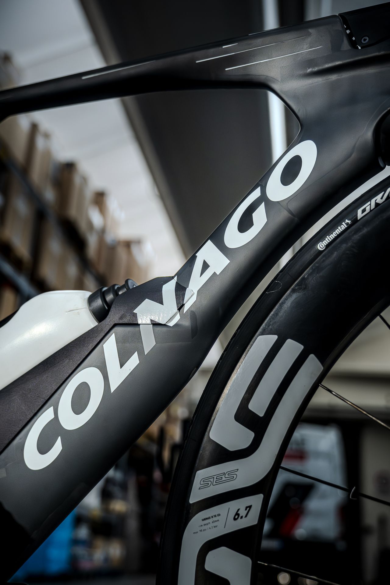 Tadej Pogačar's prototype Colnago TT2 time trial bike
